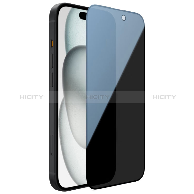 Apple iPhone 13用反スパイ 強化ガラス 液晶保護フィルム S05 アップル クリア