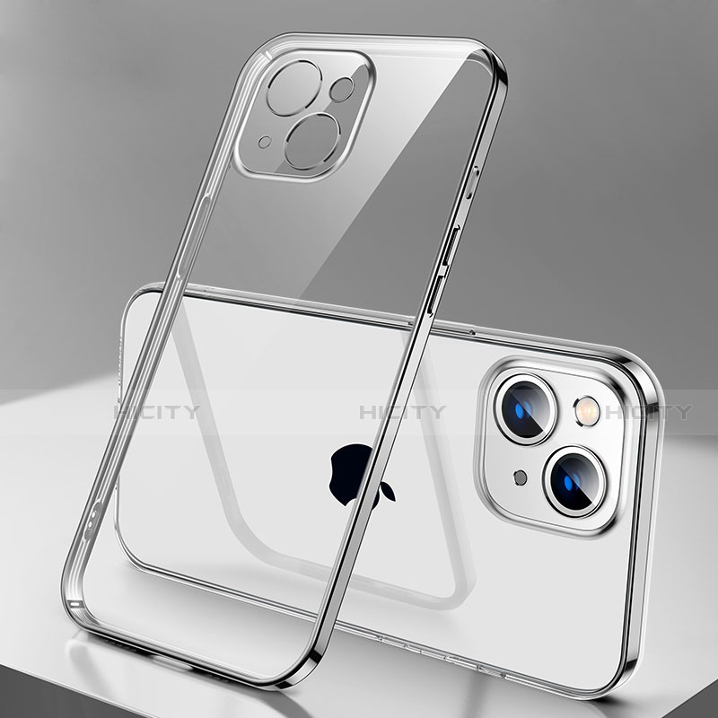 Apple iPhone 13 Mini用極薄ソフトケース シリコンケース 耐衝撃 全面保護 透明 H01 アップル 