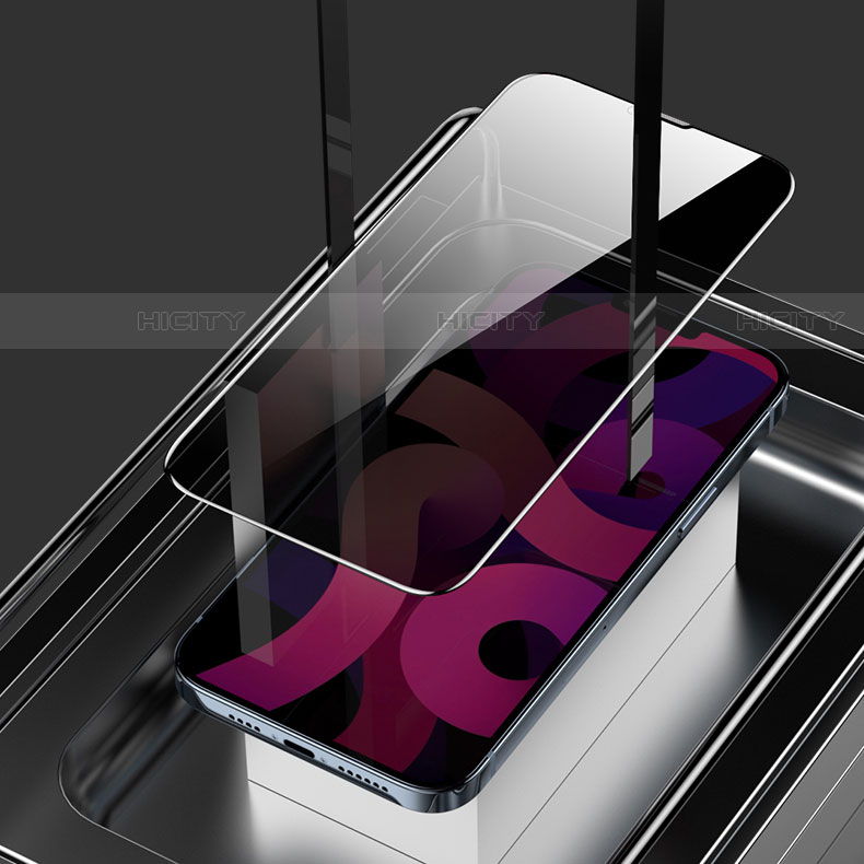 Apple iPhone 13 Mini用反スパイ 強化ガラス 液晶保護フィルム M14 アップル クリア