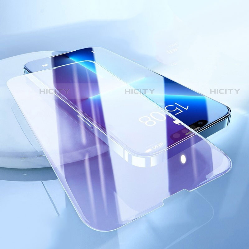 Apple iPhone 13 Mini用アンチグレア ブルーライト 強化ガラス 液晶保護フィルム B05 アップル クリア