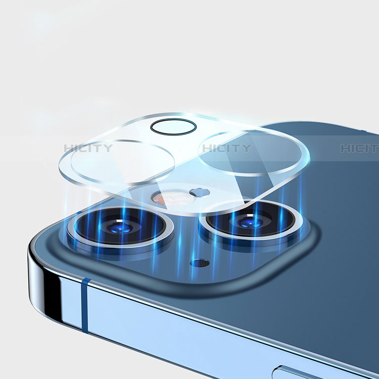 Apple iPhone 13 Mini用強化ガラス カメラプロテクター カメラレンズ 保護ガラスフイルム C01 アップル クリア
