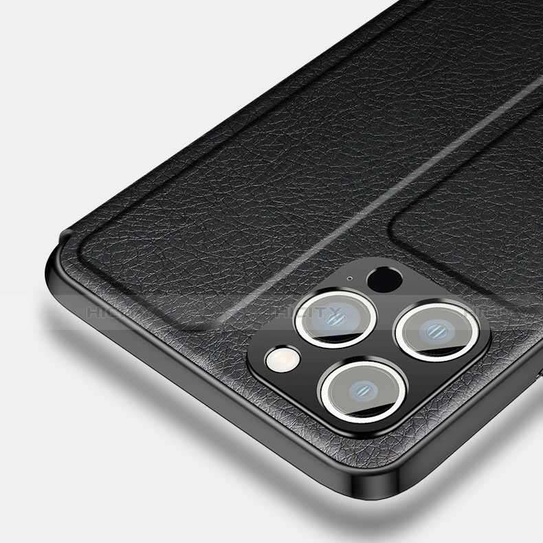 Apple iPhone 13 Pro用手帳型 レザーケース スタンド カバー H19 アップル