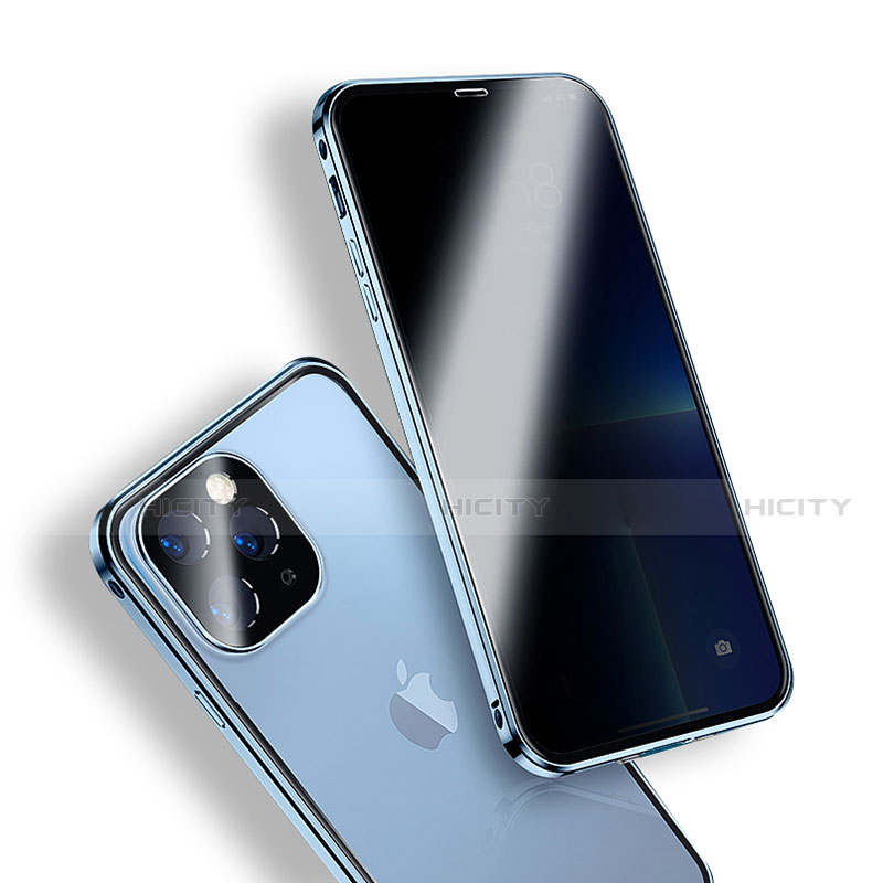 Apple iPhone 13 Pro用ケース 高級感 手触り良い アルミメタル 製の金属製 360度 フルカバーバンパー 鏡面 カバー Z05 アップル 