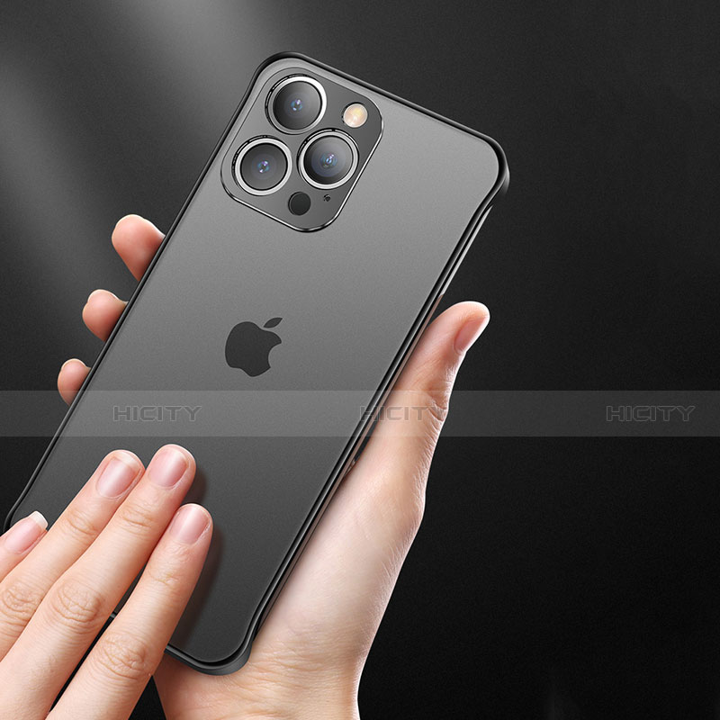 Apple iPhone 13 Pro用ハードカバー クリスタル クリア透明 H01 アップル 