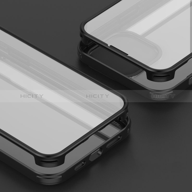 Apple iPhone 13 Pro用前面と背面 360度 フルカバー 極薄ソフトケース シリコンケース 耐衝撃 全面保護 バンパー 透明 LK1 アップル 