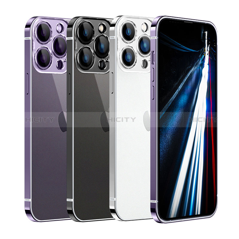 Apple iPhone 13 Pro用ケース 高級感 手触り良い メタル兼プラスチック バンパー JB1 アップル 