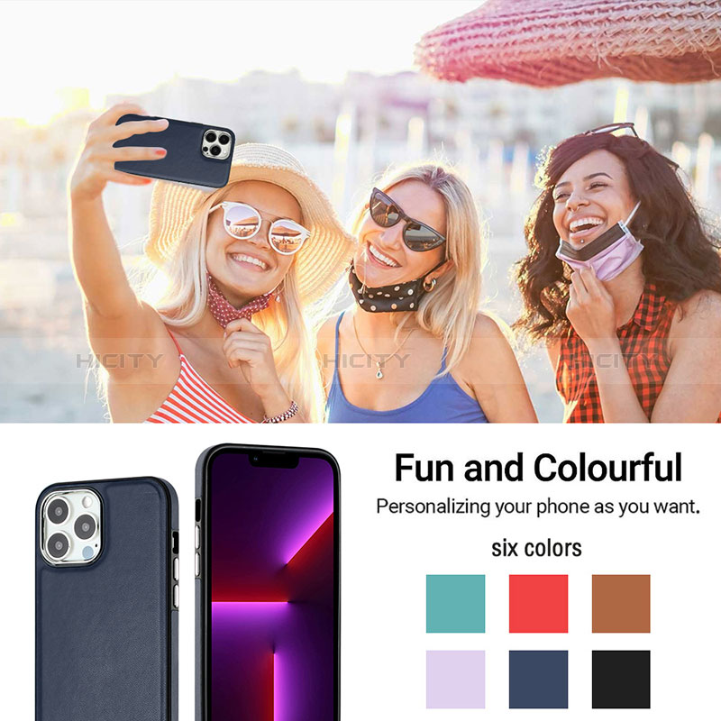 Apple iPhone 13 Pro用ケース 高級感 手触り良いレザー柄 Y07B アップル 