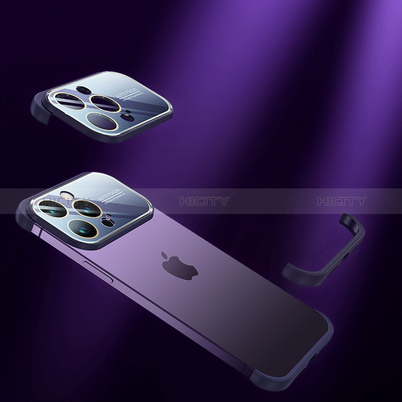 Apple iPhone 13 Pro用ハードカバー クリスタル クリア透明 QC4 アップル 
