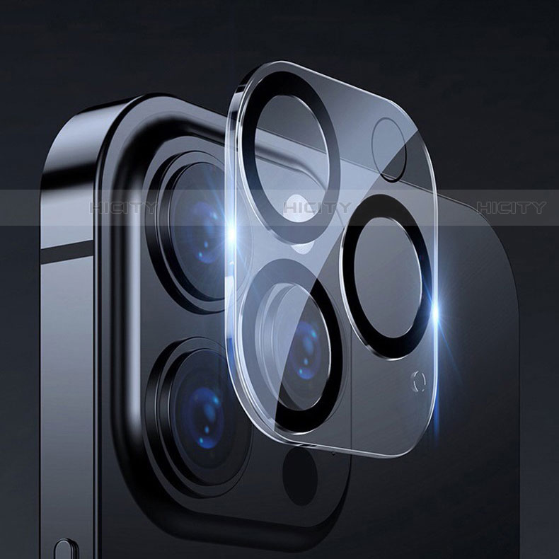 Apple iPhone 13 Pro用強化ガラス カメラプロテクター カメラレンズ 保護ガラスフイルム C05 アップル クリア