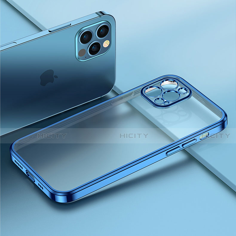 Apple iPhone 13 Pro Max用極薄ソフトケース シリコンケース 耐衝撃 全面保護 透明 H04 アップル 