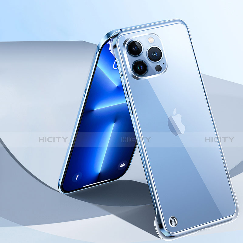 Apple iPhone 13 Pro Max用ハードカバー クリスタル クリア透明 H09 アップル