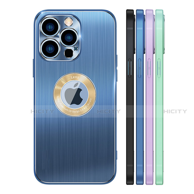 Apple iPhone 13 Pro Max用ケース 高級感 手触り良い アルミメタル 製の金属製 カバー M08 アップル