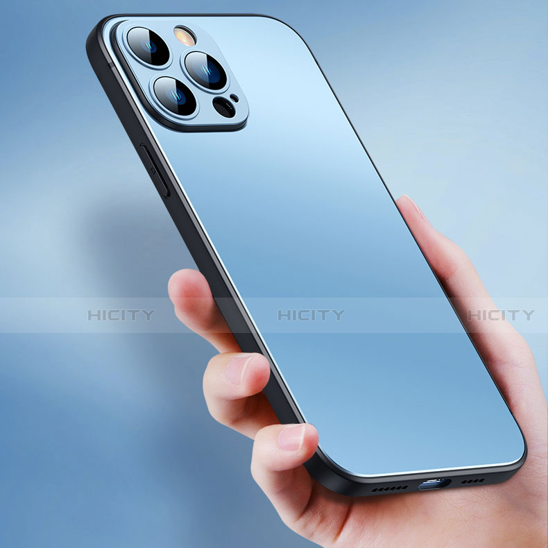 Apple iPhone 13 Pro Max用ハイブリットバンパーケース プラスチック 兼シリコーン カバー U01 アップル