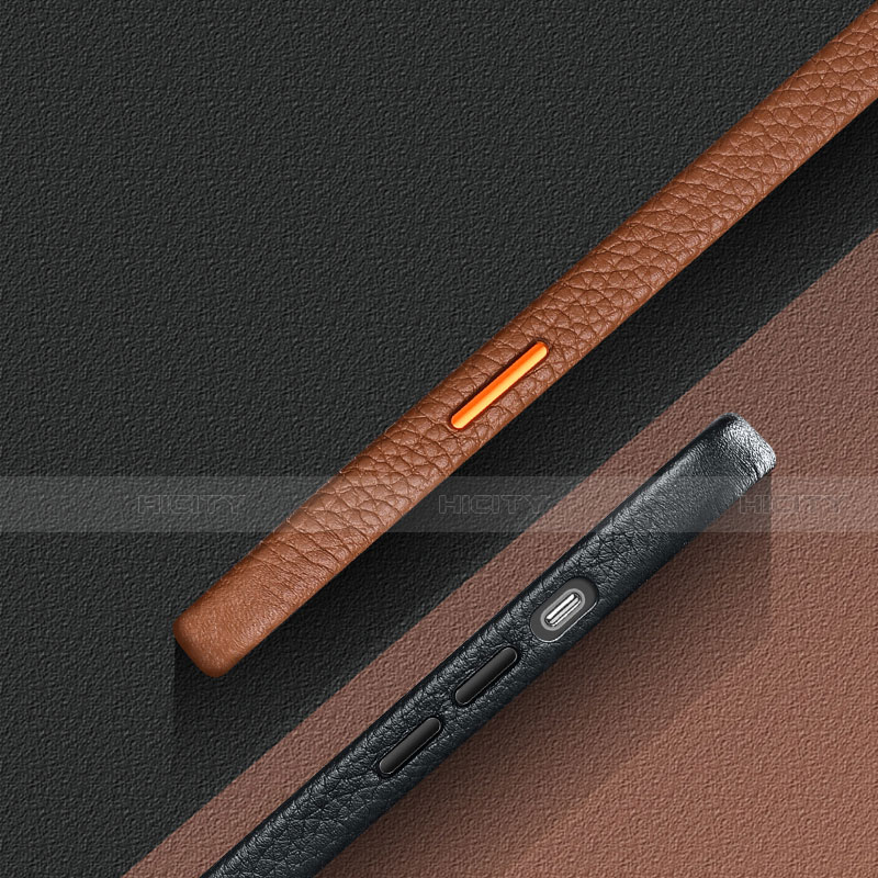 Apple iPhone 13 Pro Max用ケース 高級感 手触り良いレザー柄 A09 アップル