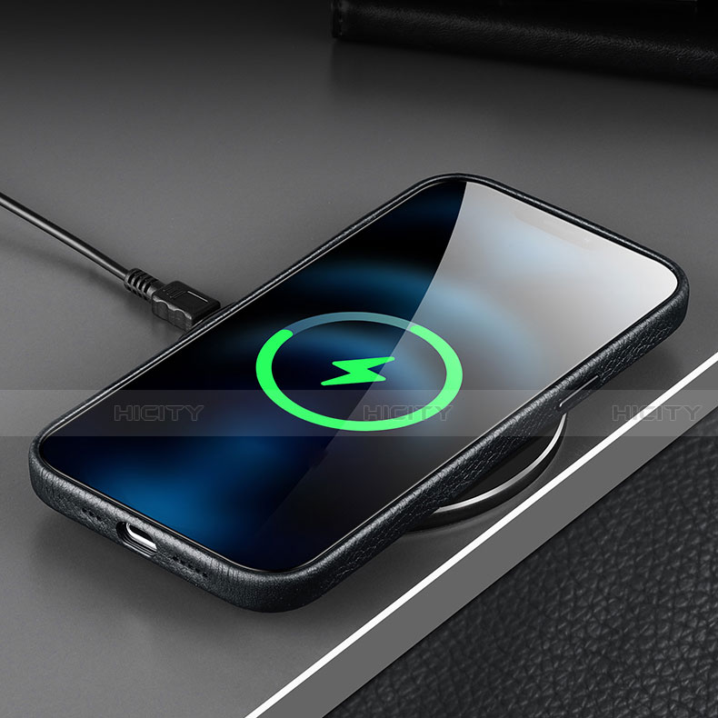 Apple iPhone 13 Pro Max用ケース 高級感 手触り良いレザー柄 A09 アップル