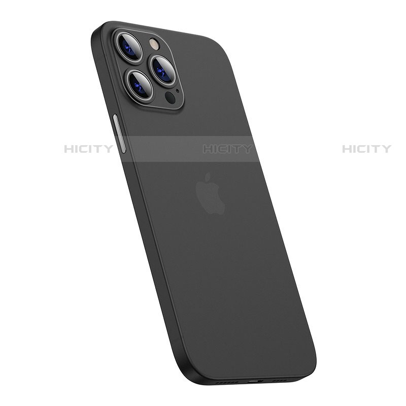 Apple iPhone 13 Pro Max用極薄ケース クリア透明 プラスチック 質感もマットU06 アップル 