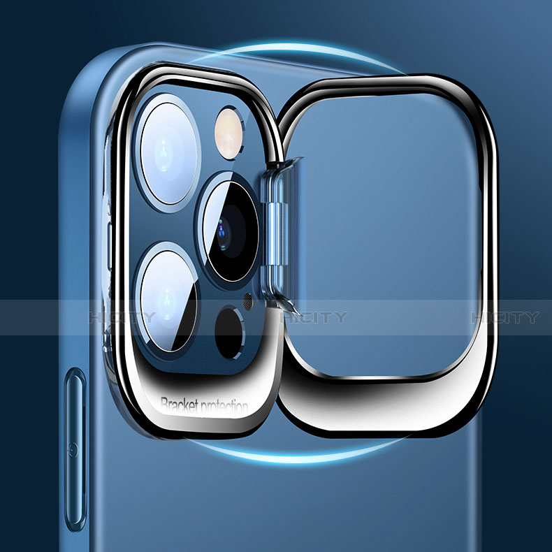 Apple iPhone 13 Pro Max用極薄ケース クリア透明 プラスチック 質感もマットU08 アップル 