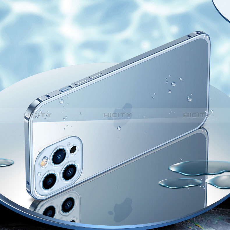 Apple iPhone 13 Pro Max用ケース 高級感 手触り良い アルミメタル 製の金属製 バンパー カバー LK1 アップル 