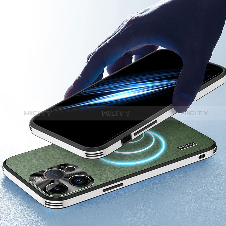 Apple iPhone 13 Pro Max用ケース 高級感 手触り良いレザー柄 AT2 アップル 