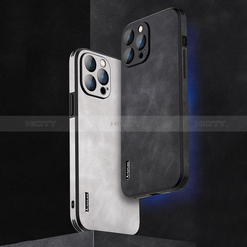 Apple iPhone 13 Pro Max用ケース 高級感 手触り良いレザー柄 AT3 アップル 