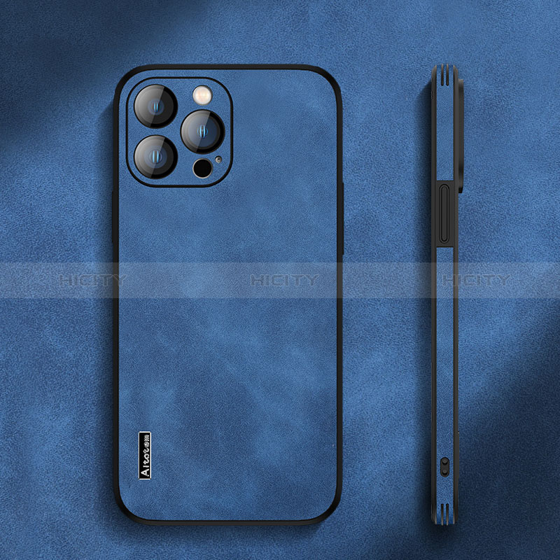 Apple iPhone 13 Pro Max用ケース 高級感 手触り良いレザー柄 AT3 アップル 