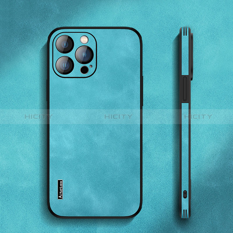 Apple iPhone 13 Pro Max用ケース 高級感 手触り良いレザー柄 AT3 アップル 