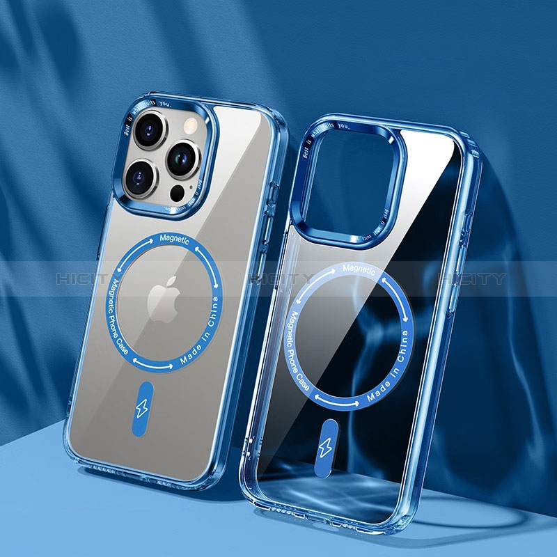 Apple iPhone 13 Pro Max用極薄ソフトケース シリコンケース 耐衝撃 全面保護 透明 カバー Mag-Safe 磁気 Magnetic TB1 アップル 