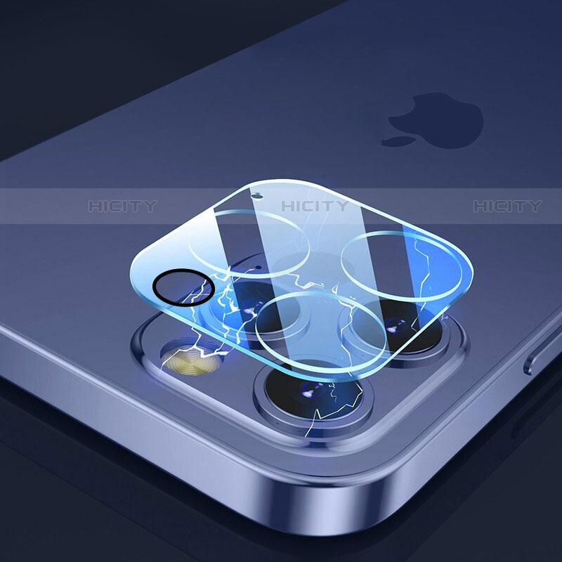 Apple iPhone 13 Pro Max用強化ガラス カメラプロテクター カメラレンズ 保護ガラスフイルム C01 アップル クリア
