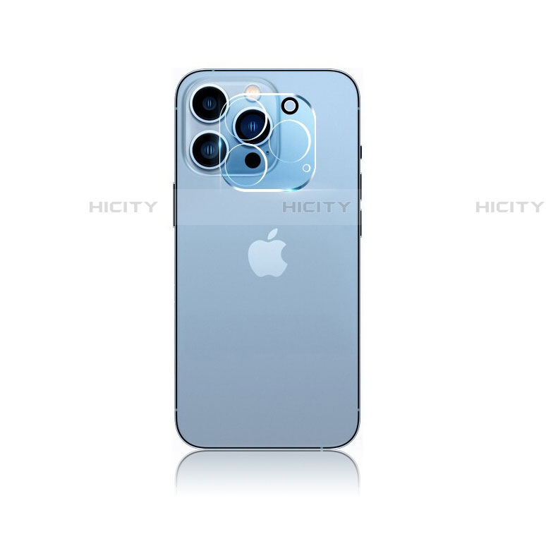 Apple iPhone 13 Pro Max用強化ガラス カメラプロテクター カメラレンズ 保護ガラスフイルム C01 アップル クリア