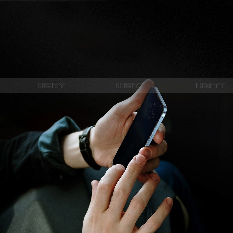 Apple iPhone 13 Pro Max用反スパイ 強化ガラス 液晶保護フィルム M05 アップル クリア