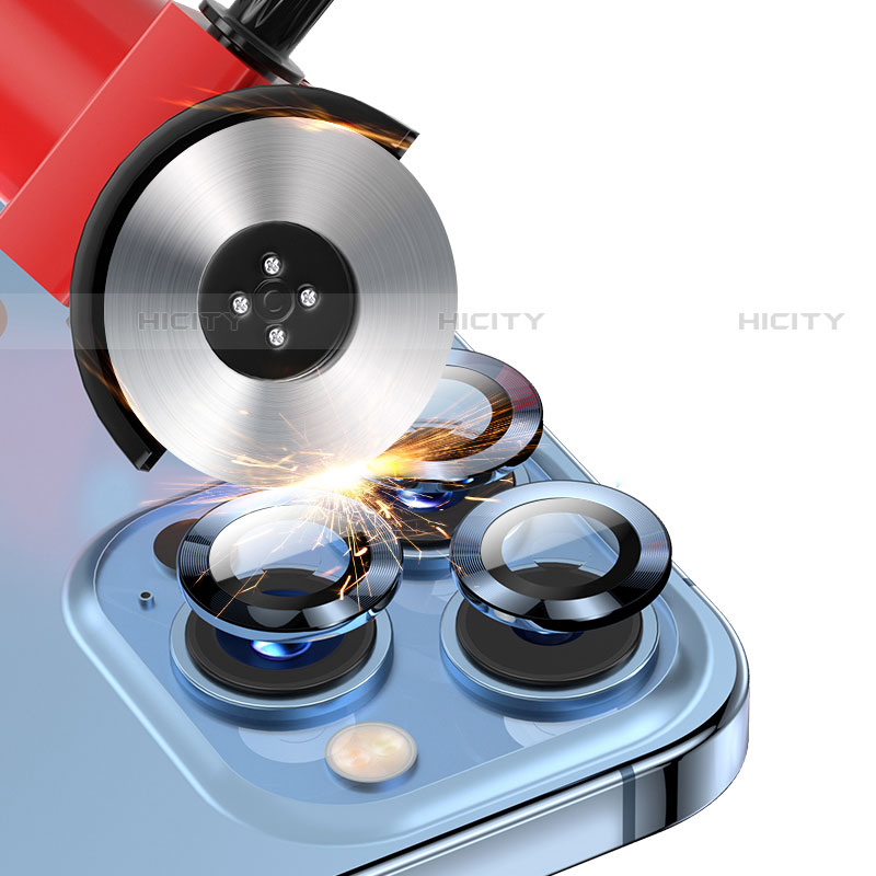 Apple iPhone 13 Pro Max用強化ガラス カメラプロテクター カメラレンズ 保護ガラスフイルム C08 アップル 