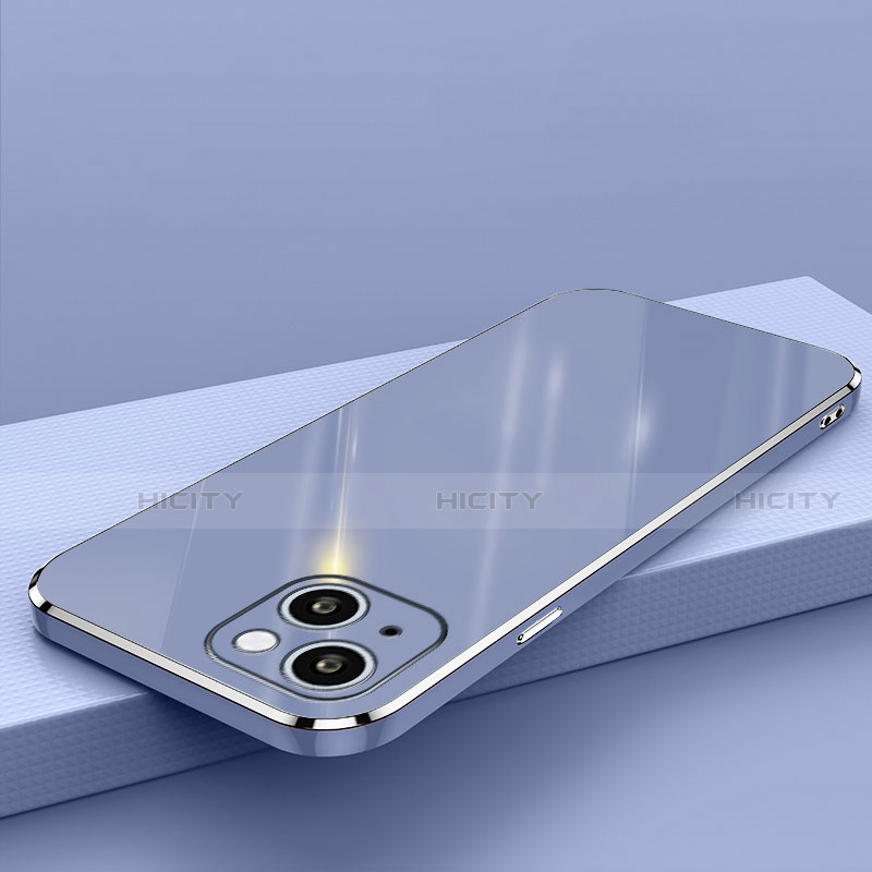 Apple iPhone 14用極薄ソフトケース シリコンケース 耐衝撃 全面保護 S04 アップル 