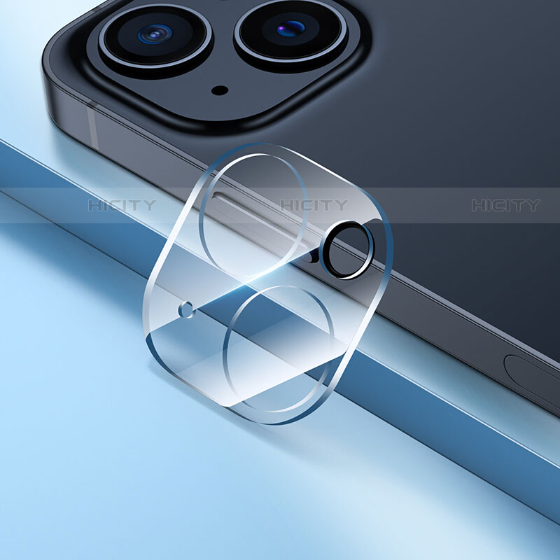 Apple iPhone 14用強化ガラス カメラプロテクター カメラレンズ 保護ガラスフイルム C03 アップル クリア