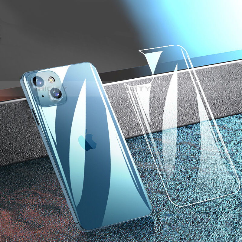 Apple iPhone 14用強化ガラス 背面保護フィルム B01 アップル クリア