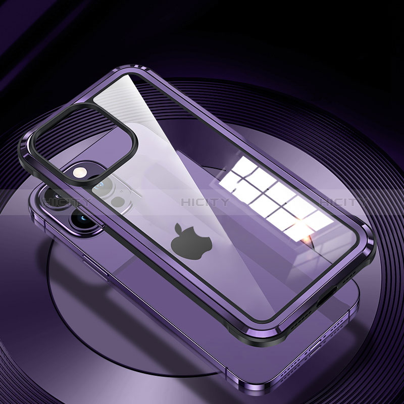 Apple iPhone 14 Plus用ケース 高級感 手触り良い アルミメタル 製の金属製 兼シリコン カバー QC1 アップル 