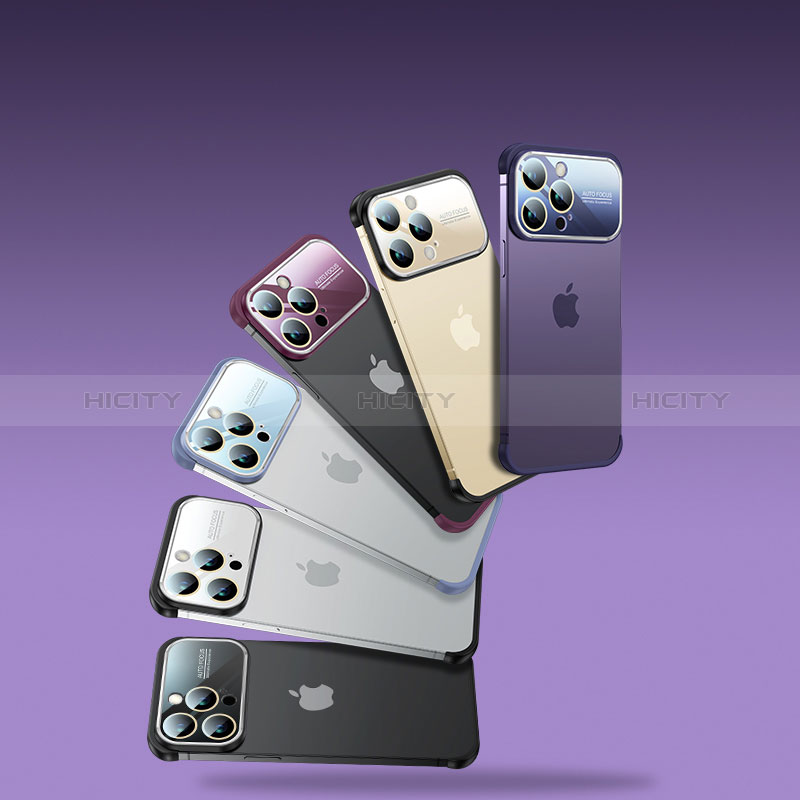 Apple iPhone 14 Plus用ハードカバー クリスタル クリア透明 QC4 アップル 
