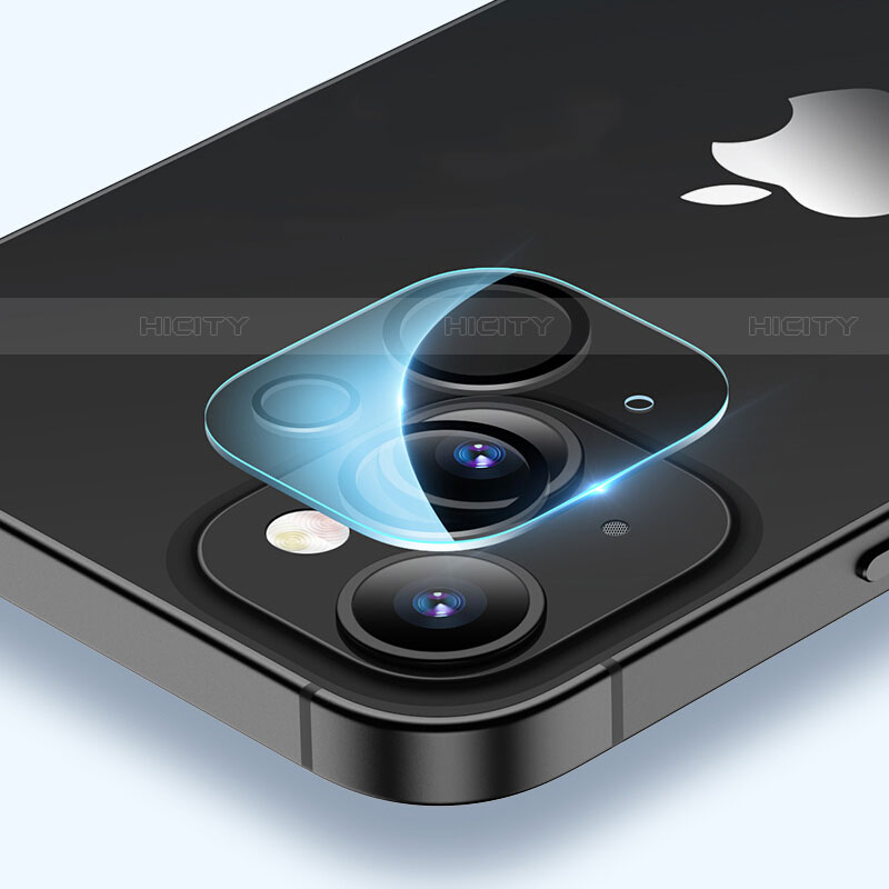 Apple iPhone 14 Plus用強化ガラス カメラプロテクター カメラレンズ 保護ガラスフイルム アップル クリア