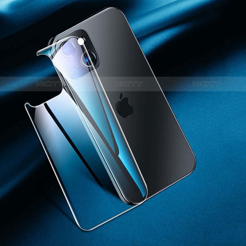 Apple iPhone 14 Plus用強化ガラス 背面保護フィルム アップル クリア