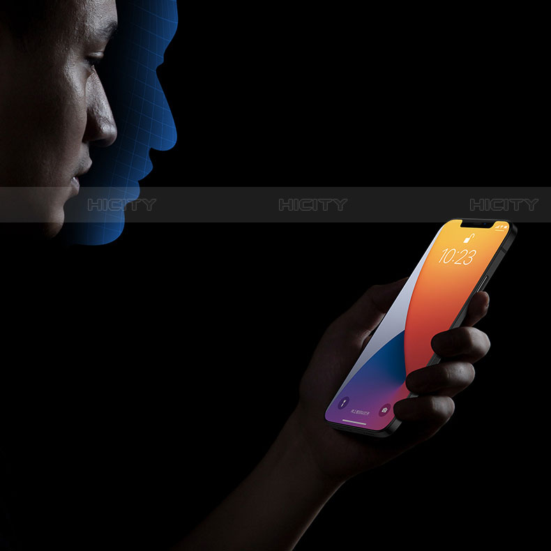 Apple iPhone 14 Plus用強化ガラス 液晶保護フィルム T02 アップル クリア