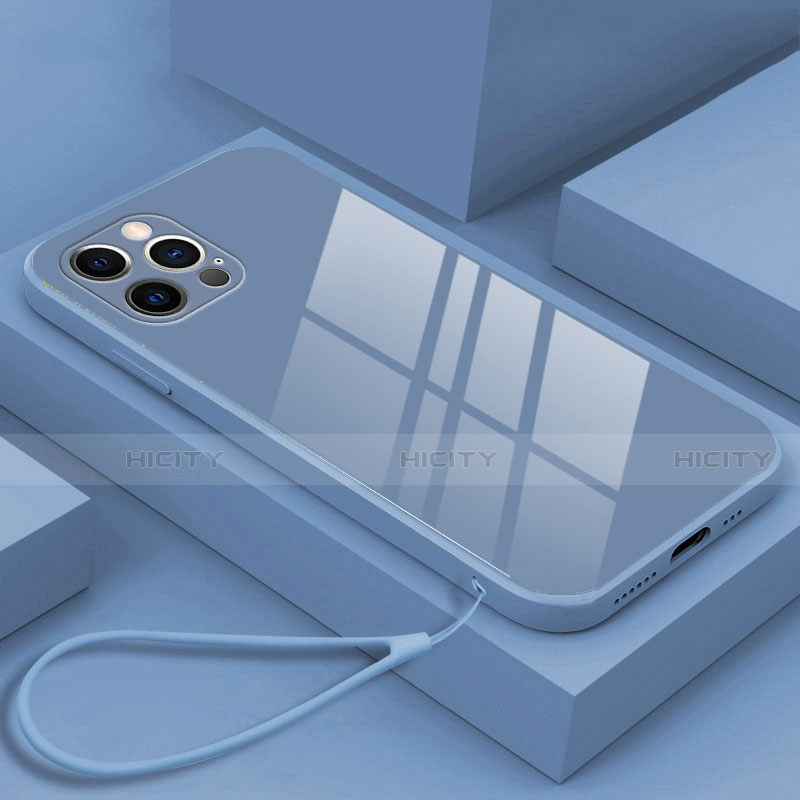 Apple iPhone 14 Pro用ハイブリットバンパーケース プラスチック 鏡面 カバー M09 アップル 