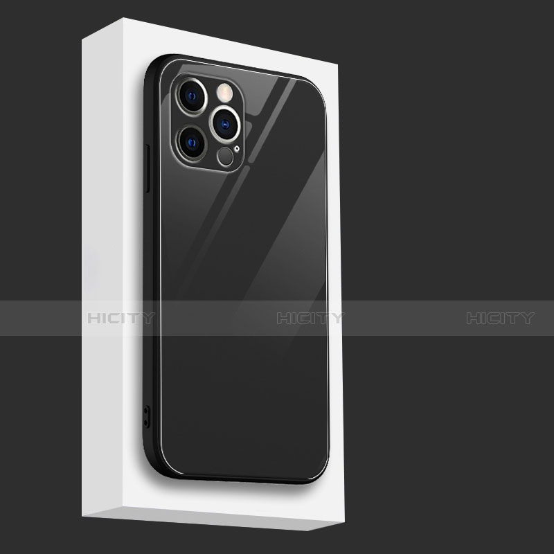 Apple iPhone 14 Pro用ハイブリットバンパーケース プラスチック 鏡面 カバー M09 アップル 
