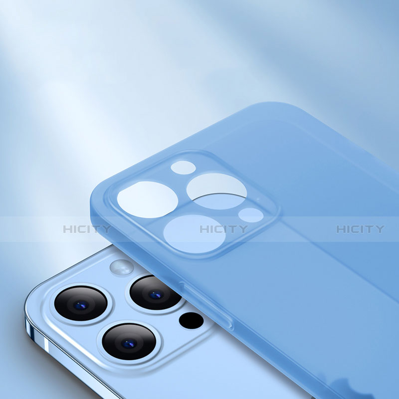 Apple iPhone 14 Pro用極薄ケース クリア透明 プラスチック 質感もマットU01 アップル 