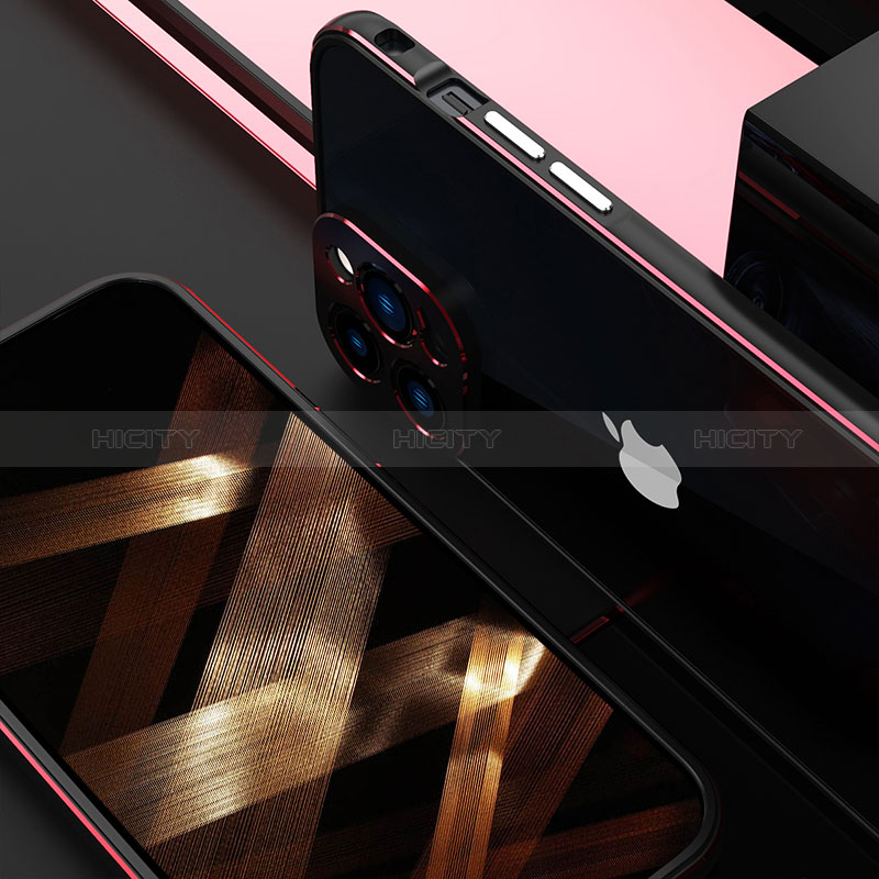 Apple iPhone 14 Pro用ケース 高級感 手触り良い アルミメタル 製の金属製 バンパー カバー アップル 
