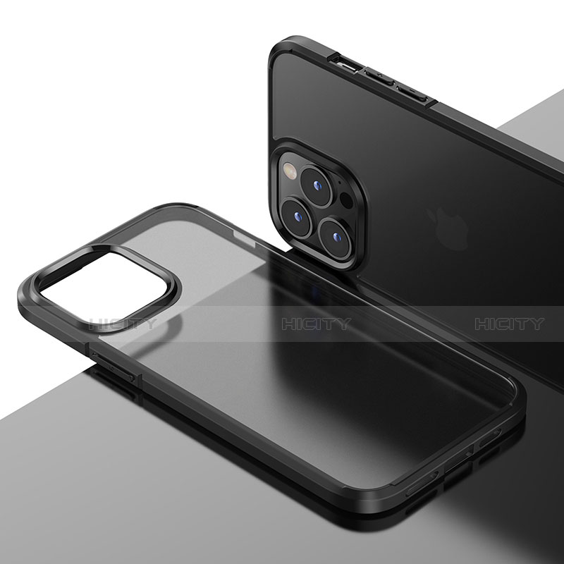 Apple iPhone 14 Pro用ハイブリットバンパーケース プラスチック 兼シリコーン カバー U04 アップル 