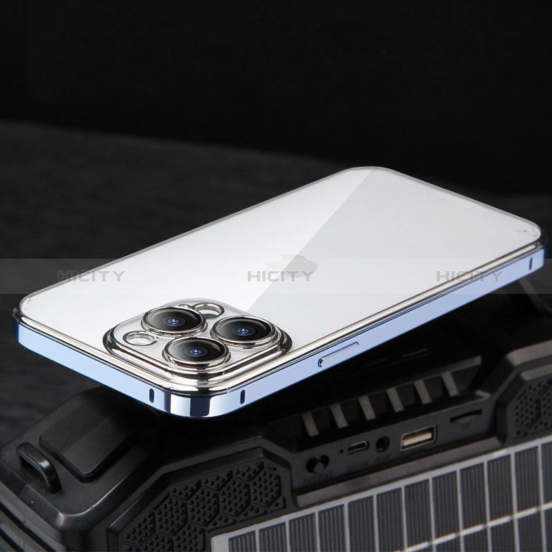 Apple iPhone 14 Pro用ケース 高級感 手触り良い メタル兼プラスチック バンパー LF5 アップル 