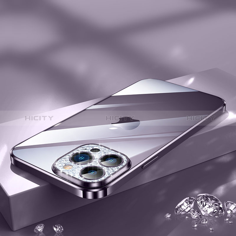 Apple iPhone 14 Pro用極薄ソフトケース シリコンケース 耐衝撃 全面保護 クリア透明 Bling-Bling LD2 アップル 