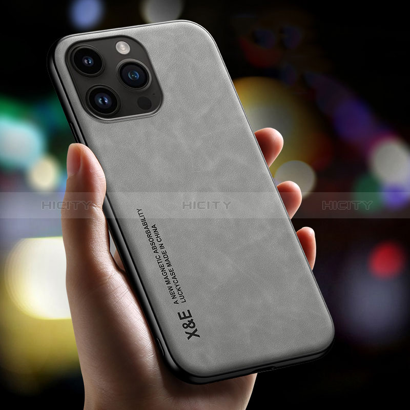 Apple iPhone 14 Pro用ケース 高級感 手触り良いレザー柄 DY1 アップル