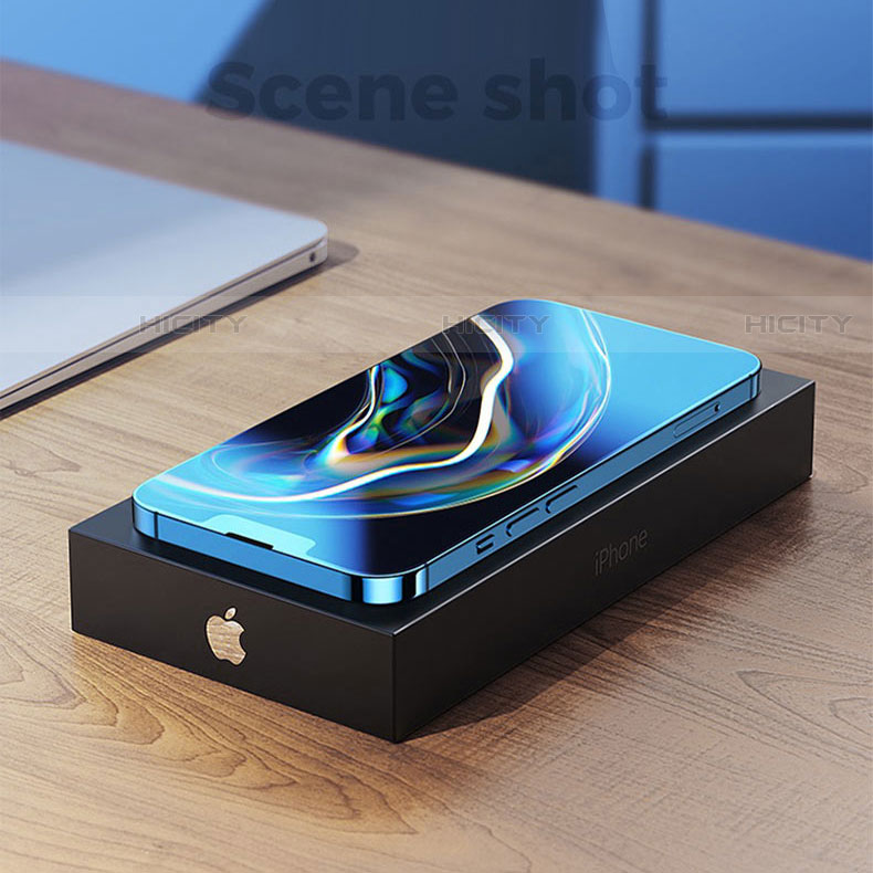 Apple iPhone 14 Pro用アンチグレア ブルーライト 強化ガラス 液晶保護フィルム アップル クリア