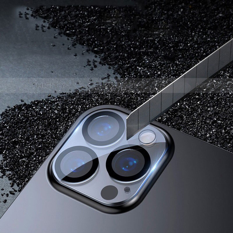 Apple iPhone 14 Pro用強化ガラス カメラプロテクター カメラレンズ 保護ガラスフイルム C05 アップル クリア