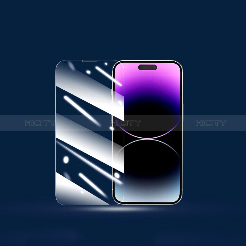 Apple iPhone 14 Pro用強化ガラス 液晶保護フィルム P01 アップル クリア